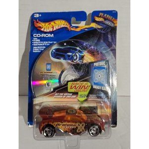 2002 Hot Wheels Planet CD-Rom Red MS-T Suzuki Protonic Energy Car
